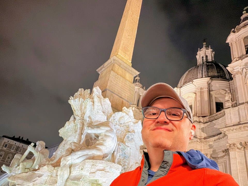 Piazza Navona fountain